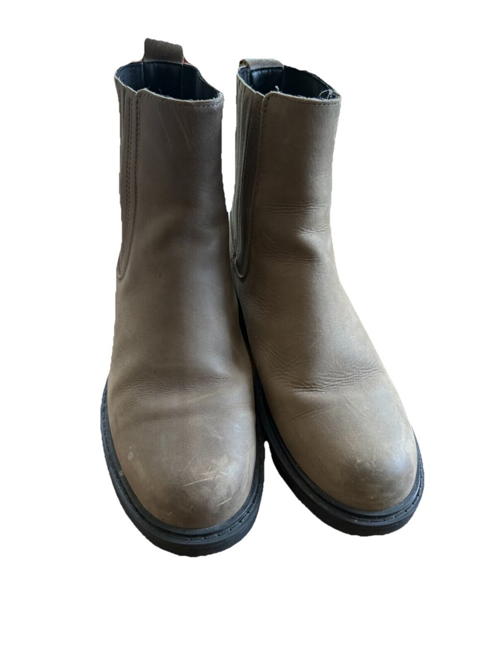 Clarks Orinoco 2 Boots Womens 7.5 M Casual Ankle Boot 26161647 Taupe Leather - Picture 2 of 9